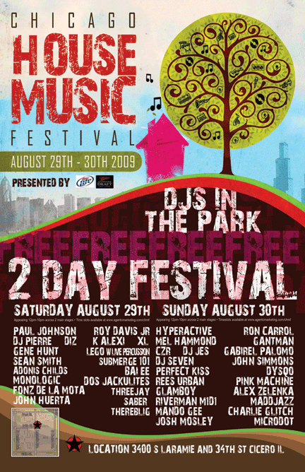 1st Annual (City Sponsored) Chicago House Music Fest at Cicero Community  Park, Chicago