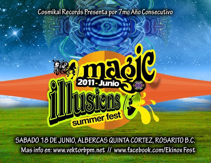 Magic Illusions Summer Fest 2011 at Albercas Quinta Cortez, Tijuana