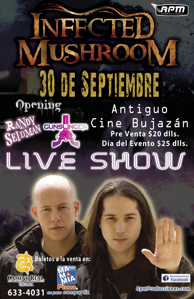 Infected Mushroom Live En Tijuana at Multikulti Tijuana