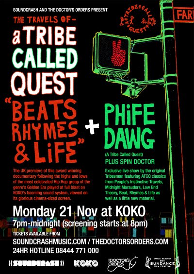 A Tribe Called Quest: 'Beats, Rhymes & Life' Uk Premiere + Live