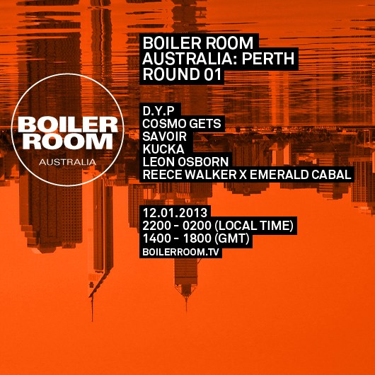 Boiler Room Perth Round 01 at TBA Perth Perth