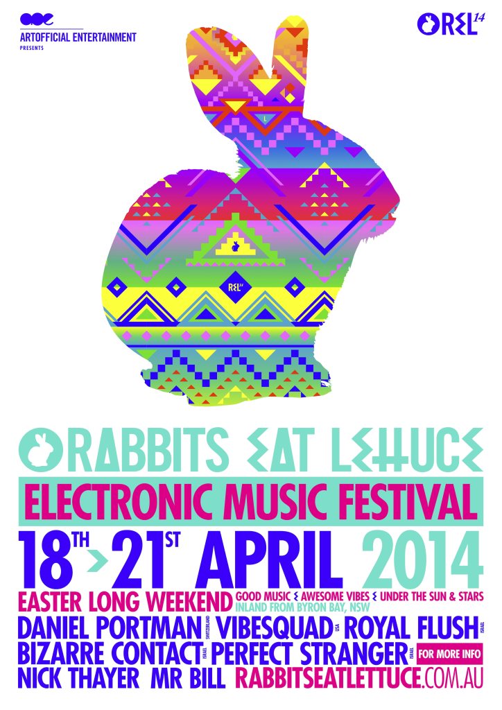 Rabbits Eat Lettuce Festival at TBA - Secret Location (5 min from City),  Sydney