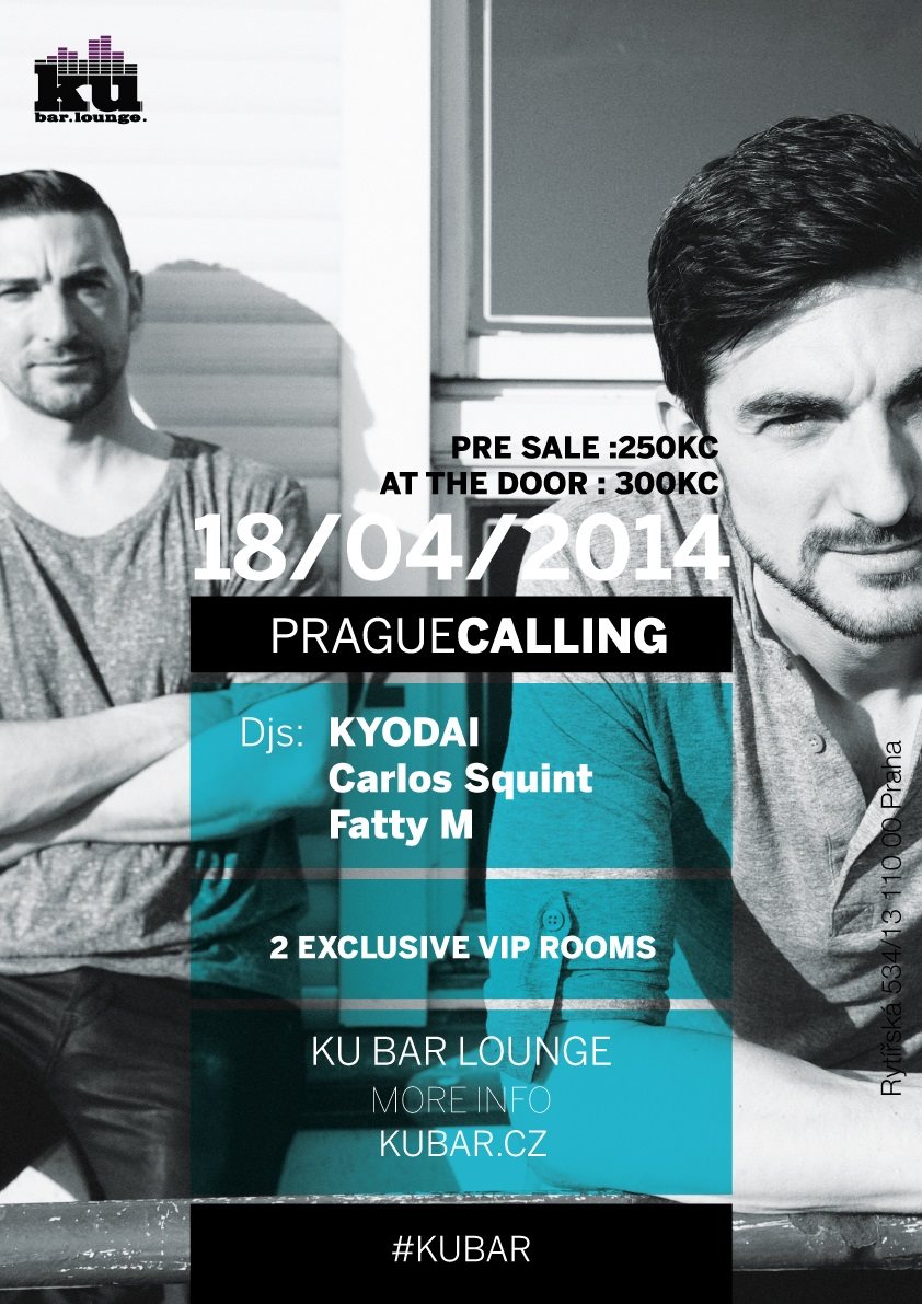 Prague Calling With Kyodai Fatty M Carlos Squint At Ku Bar Lounge Prague