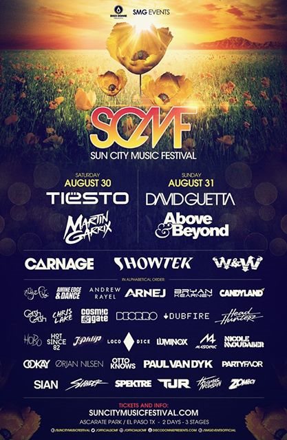 Sun City Music Festival 2014 Day 1 at Ascarate Park, El Paso