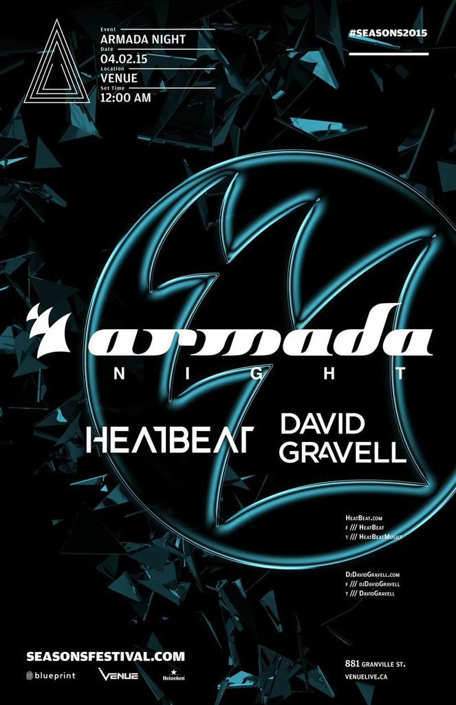 Armada Night with Heatbeat David Gravell at Venue Vancouver