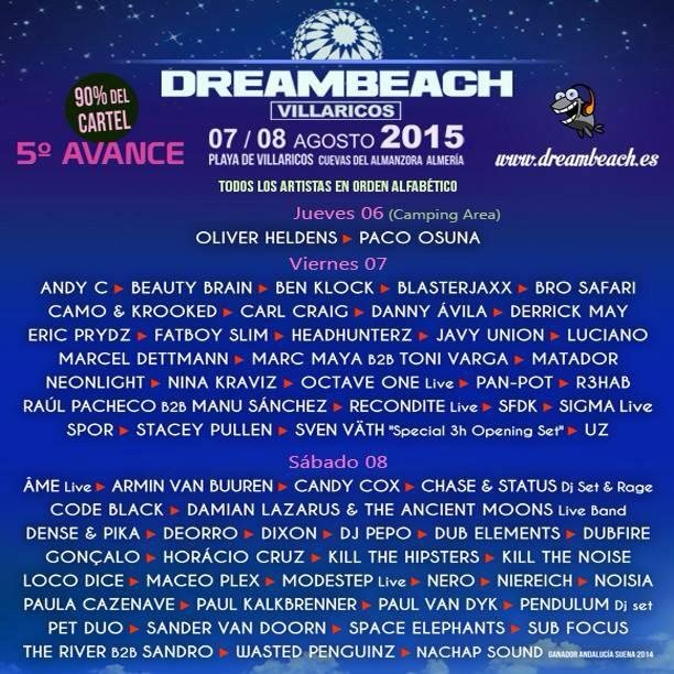 Dreambeach at Dreambeach Festival Villaricos, South