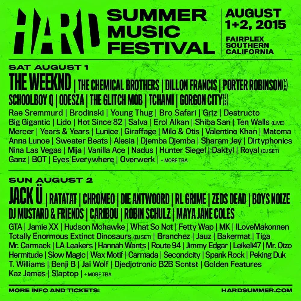 HARD Summer 2015 at Pomona Fairplex, Los Angeles