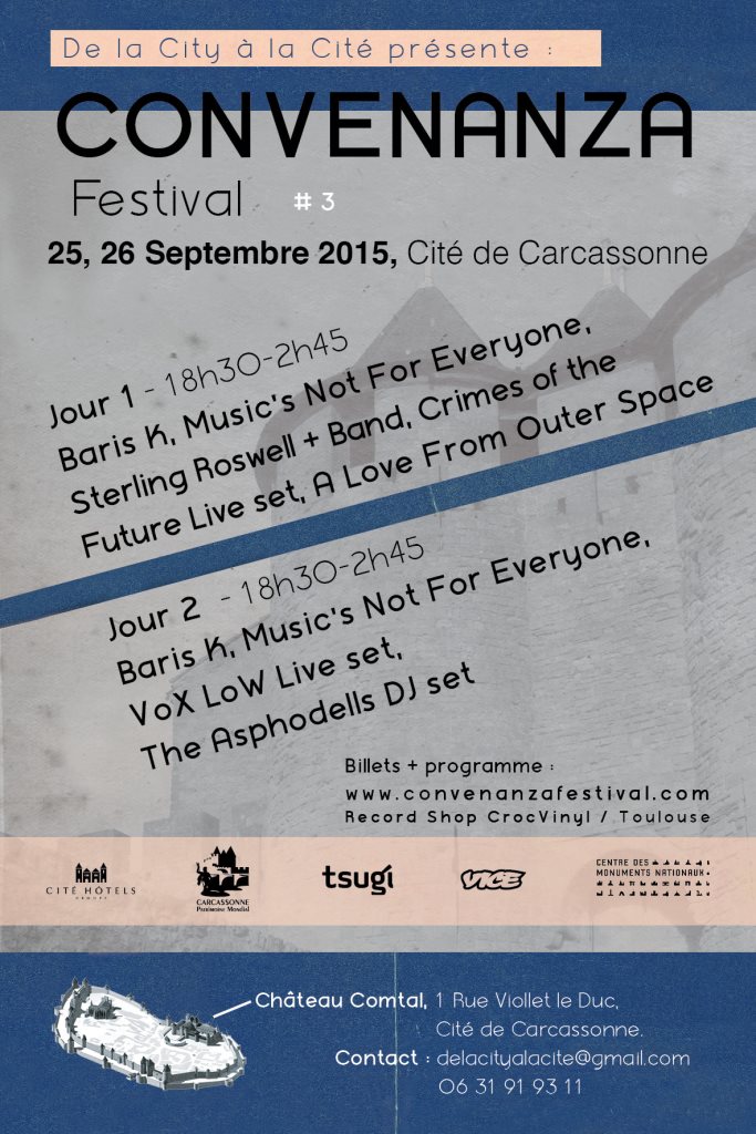 Convenanza (Andrew Weatherall Weekender) at Château Comtal, South West