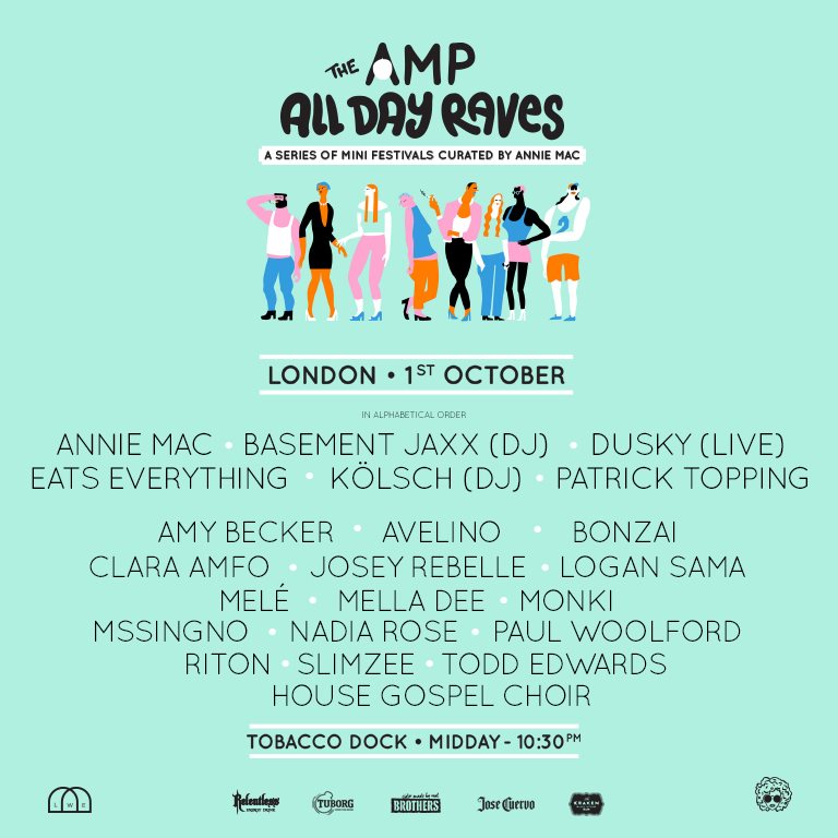 tobacco dock rave The AMP All Day Raves: London at Tobacco Dock, London
