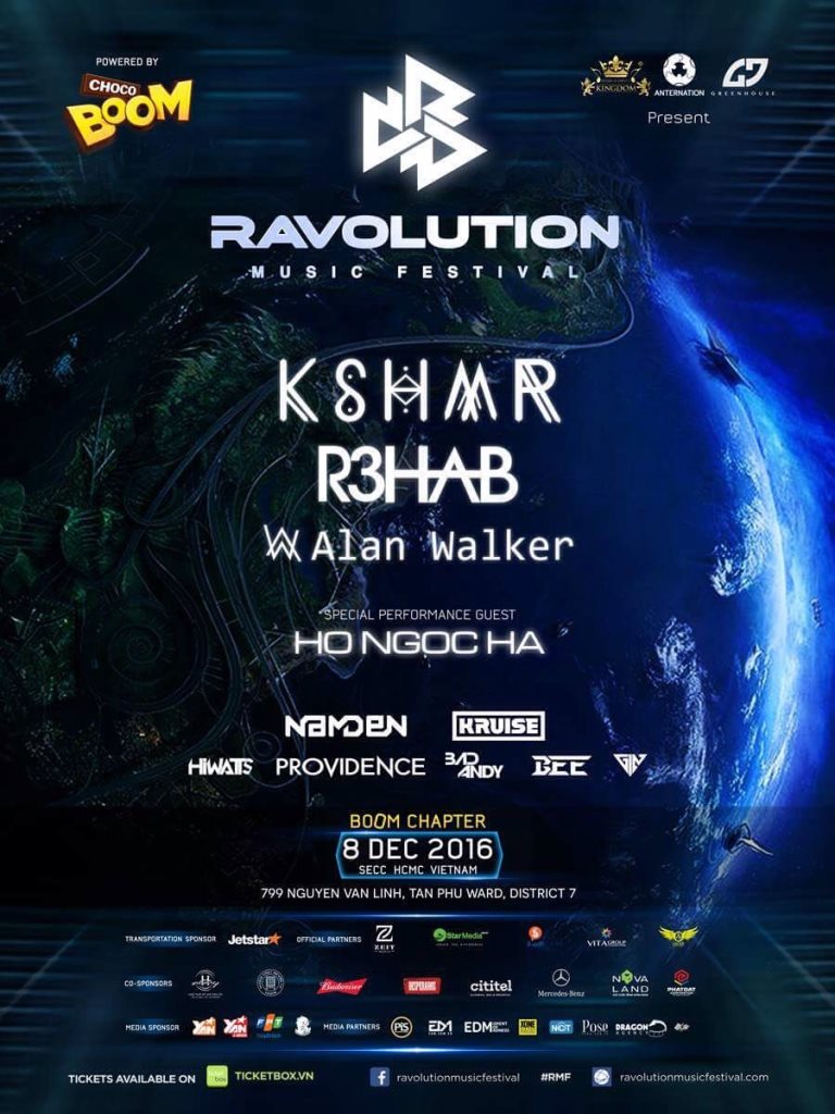 Ravolution Music Festival at Saigon Exhibition & Convention Centre, Vietnam