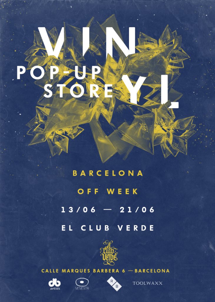Vinyl Pop-up Store Off Week Barcelona at El Club Verde, Barcelona