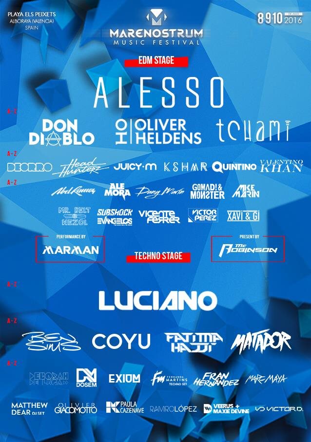 Marenostrum Music Festival at Marenostrum Music Festival, East