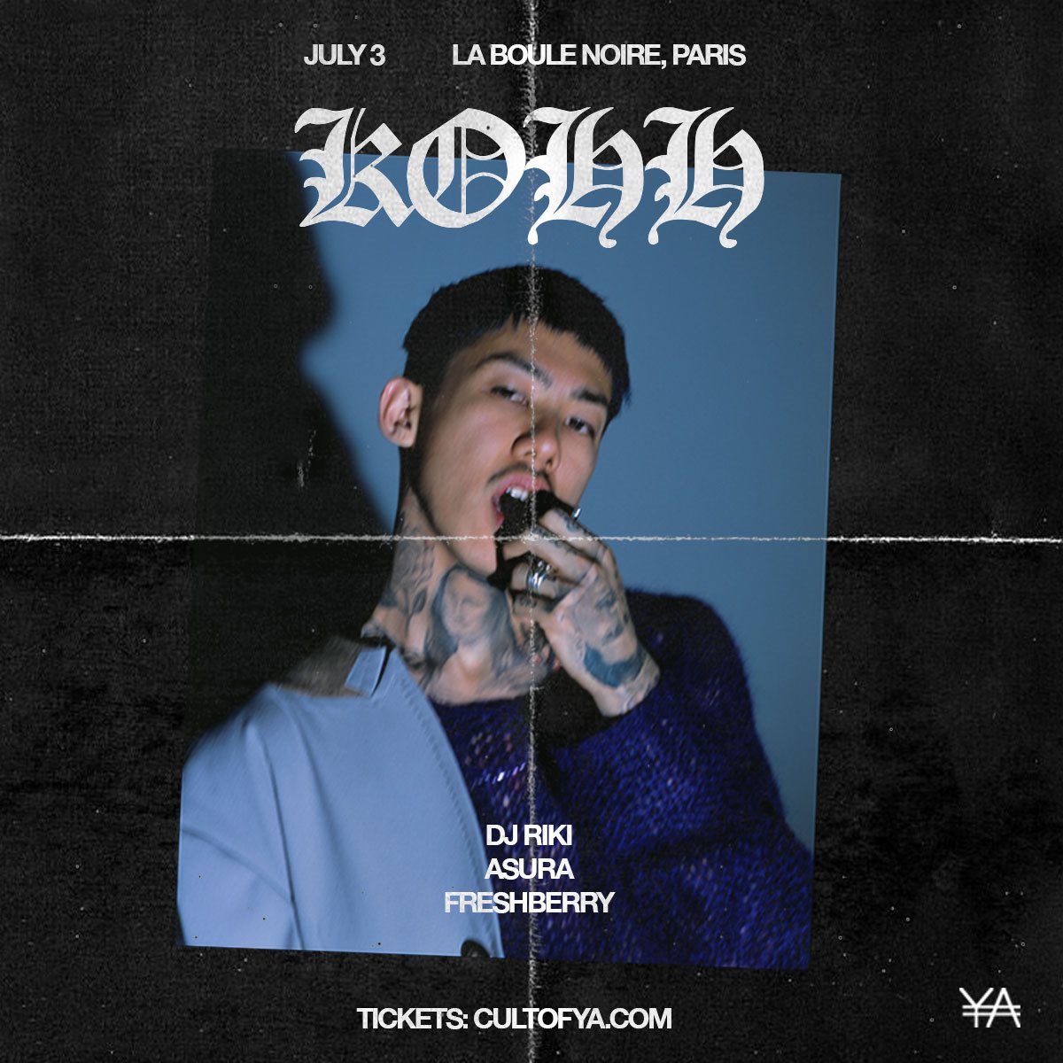 Kohh in Paris at La Boule Noire, Paris