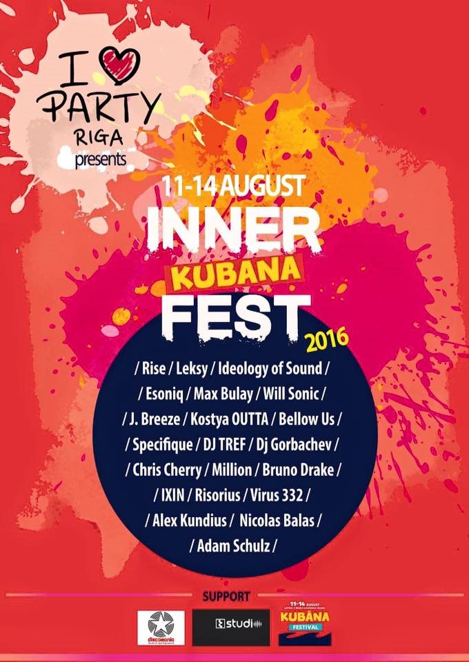 Kubana Inner Fest at TBA - Riga, Latvia