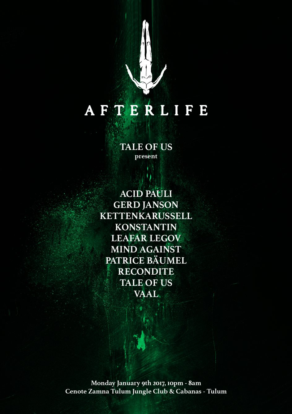 News: Afterlife take place at Tulum, January 9th 2017 – Clubbing Family