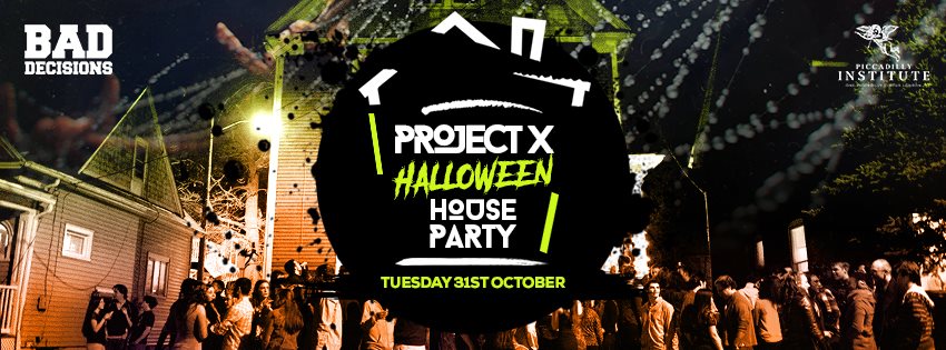 The Project X Halloween House Party At Piccadilly Institute London 17 Ra