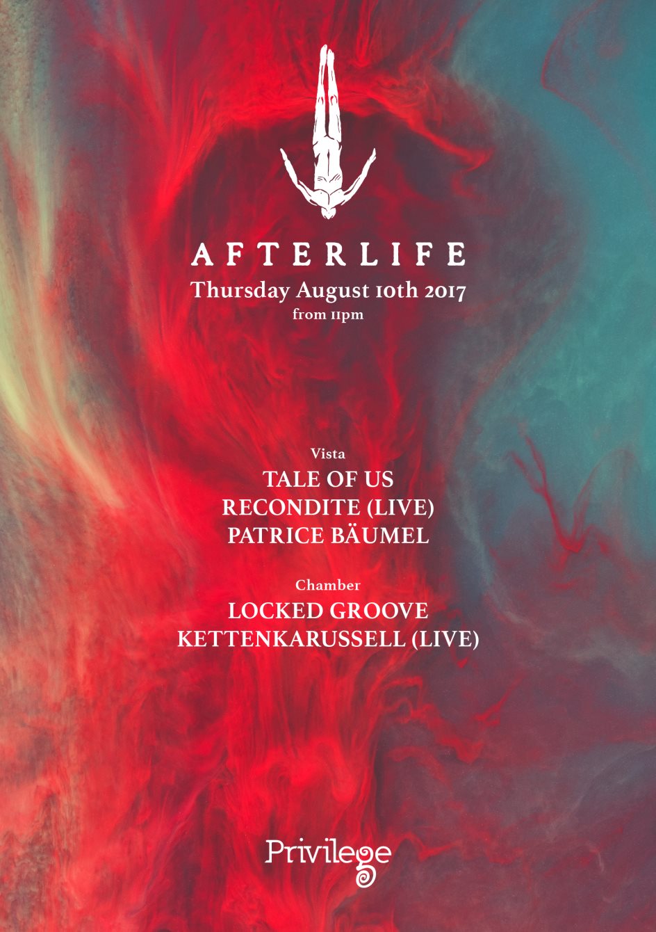 Afterlife - Privilege - Info, DJ listings and tickets