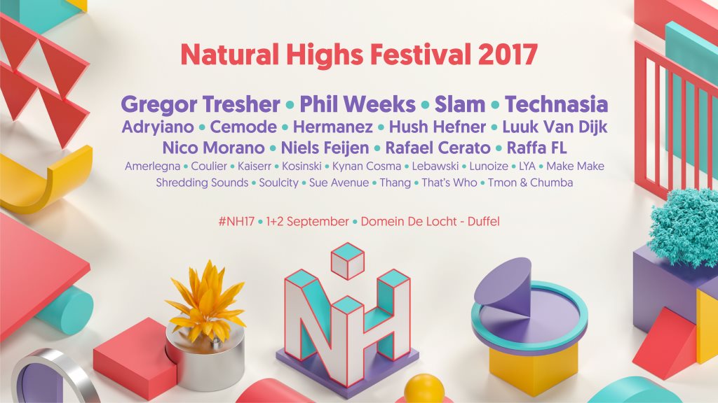 Natural Highs Festival 2017 at Domein De Locht, Belgium