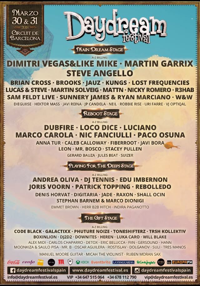 Daydream Festival Spain at Circuit de Barcelona - Catalunya, Barcelona