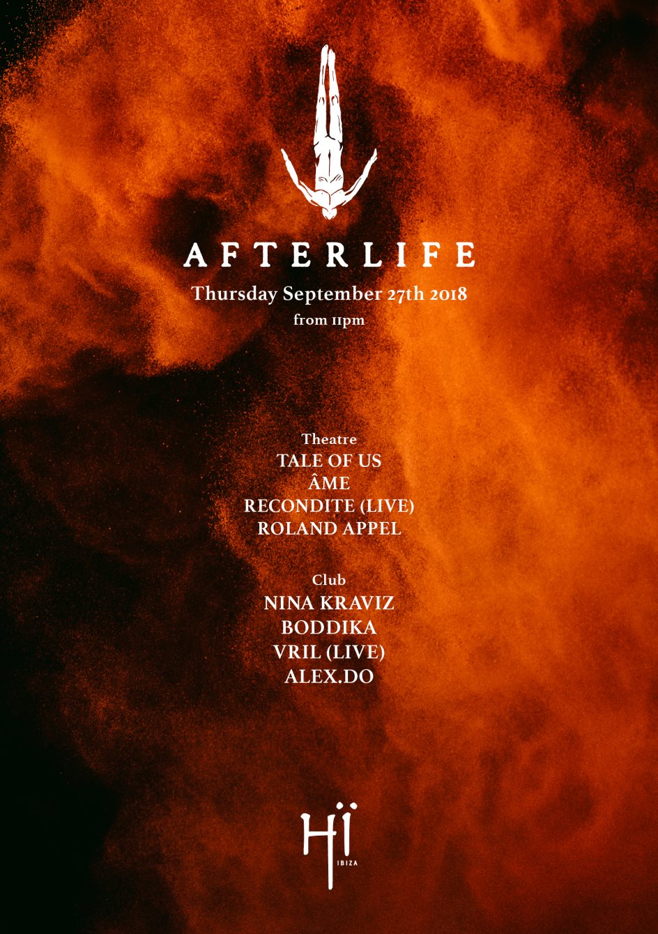 Afterlife lands at Hï Ibiza for 2018