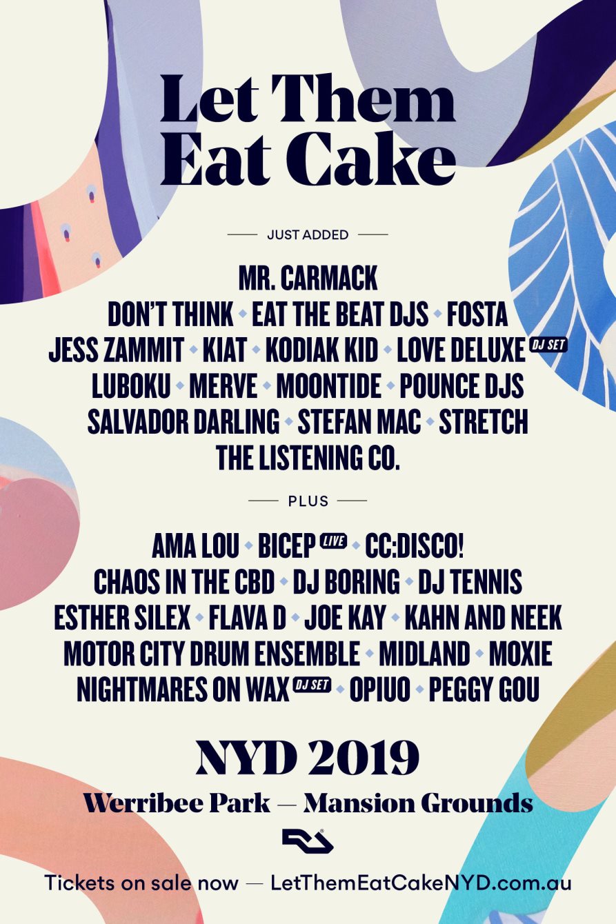 Let Them Eat Cake 2019 at Werribee Park, Melbourne