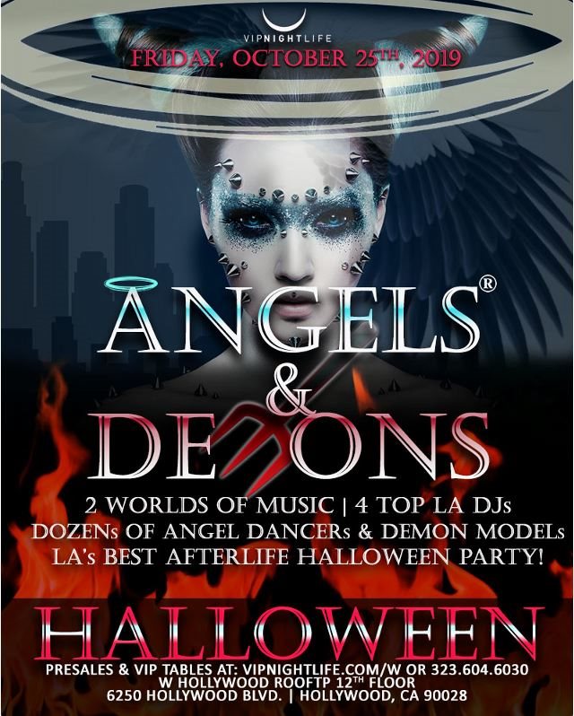 Los Angeles Halloween Party – Angels & Demons – Pier Pressure