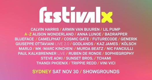 Festival X at Sydney Showgrounds, Sydney