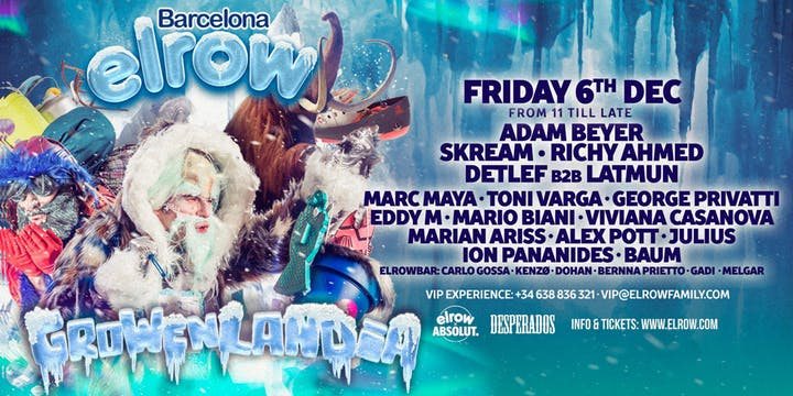 elrow Barcelona Upcoming Events Tickets