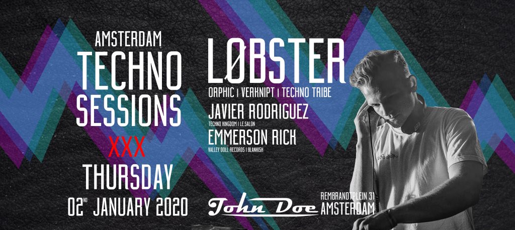 Amsterdam Techno Sessions I Løbster at John Doe, Amsterdam (2019) ⟋ RA