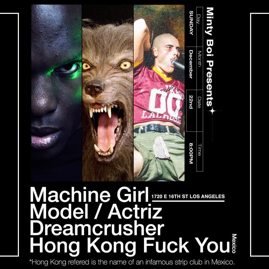 Machine Girl, Model/ Actriz, Dreamcrusher, Hong Kong Fuck You at 1720, Los  Angeles