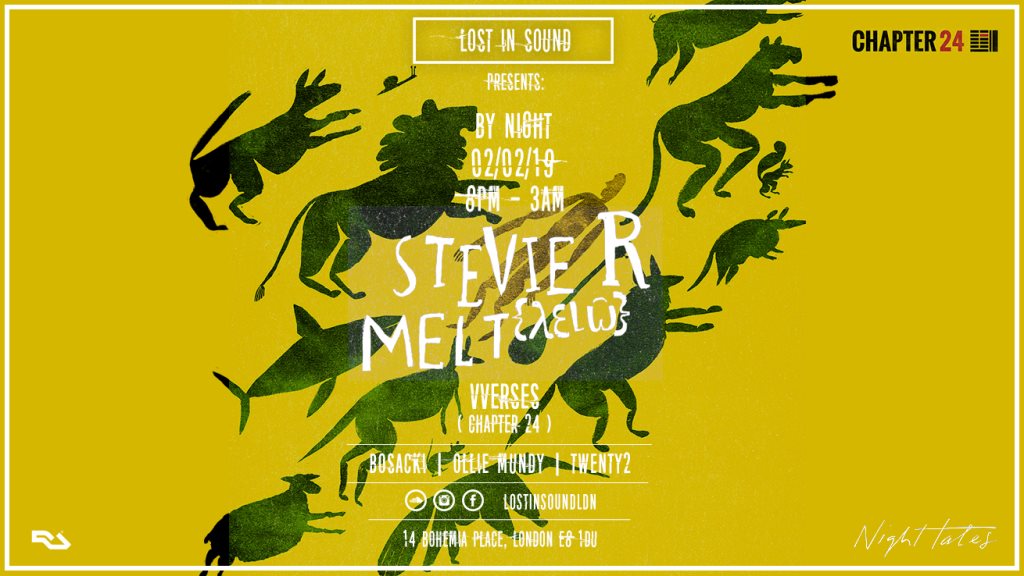 Lost In Sound presents: Stevie R / Chapter 24 New Album Launch at Night  Tales, London
