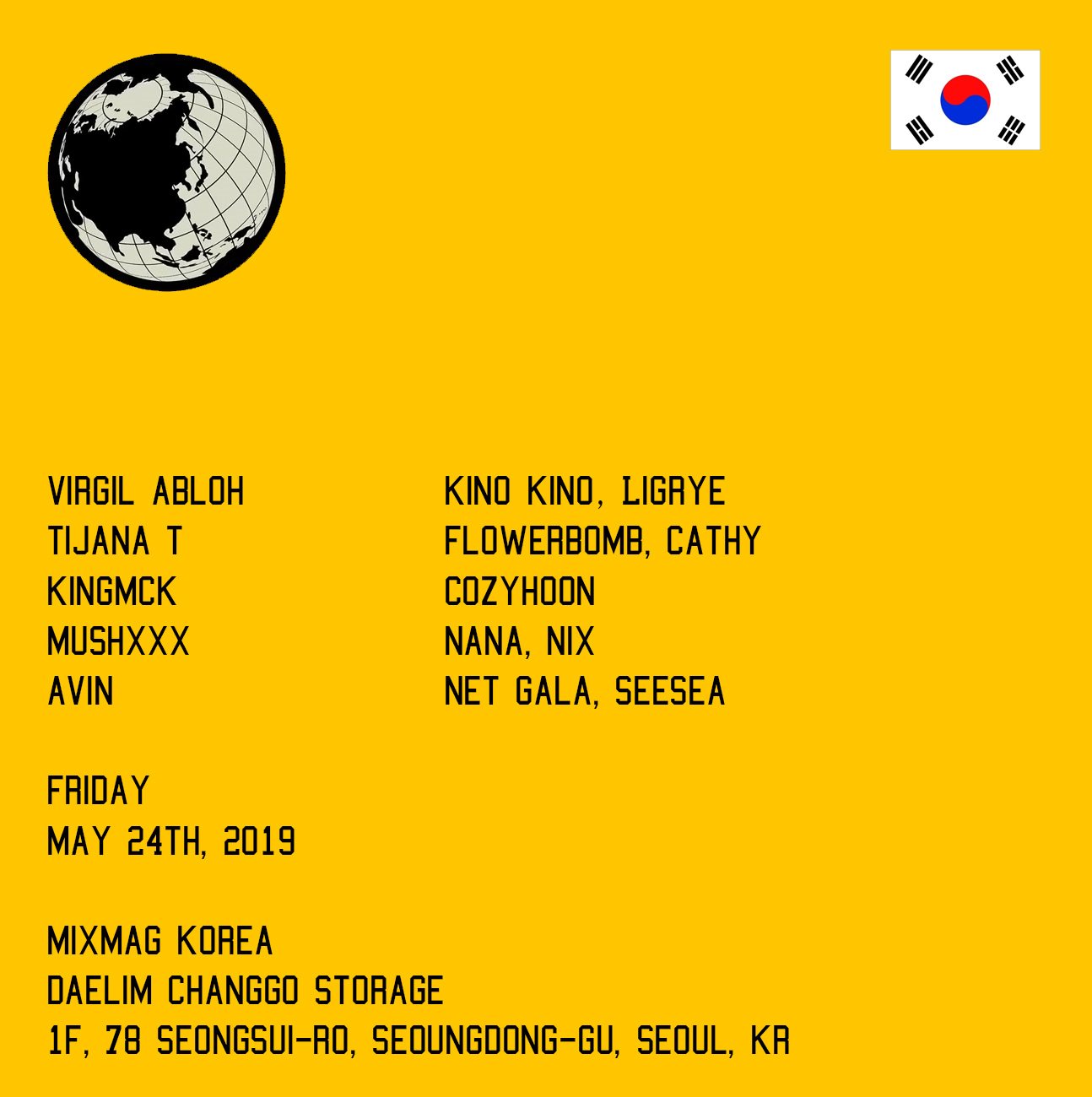 Mixmag Korea 3yrs Special: Virgil Abloh™ Tijana T More at