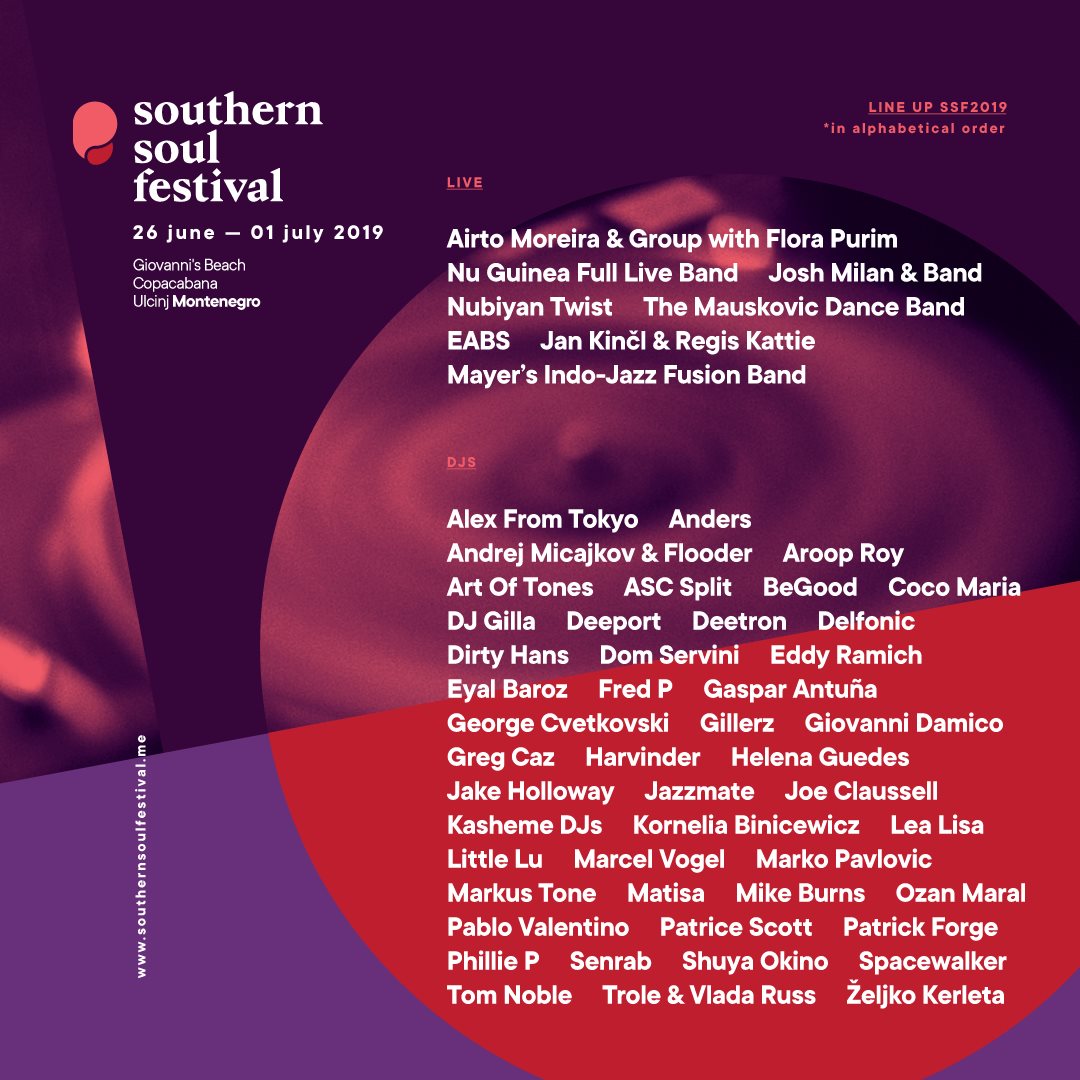 Southern Soul Festival 2019 at Velika Plaza / Copacabana Beach, Ulcinj,  Montenegro, Montenegro