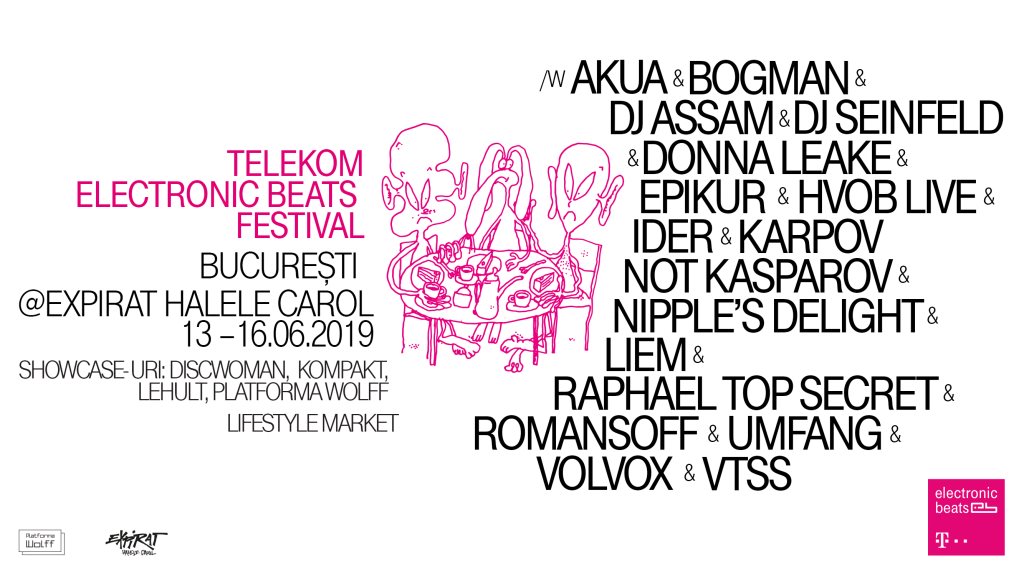 Telekom Electronic Beats Festival at Expirat Halele Carol, Bucharest