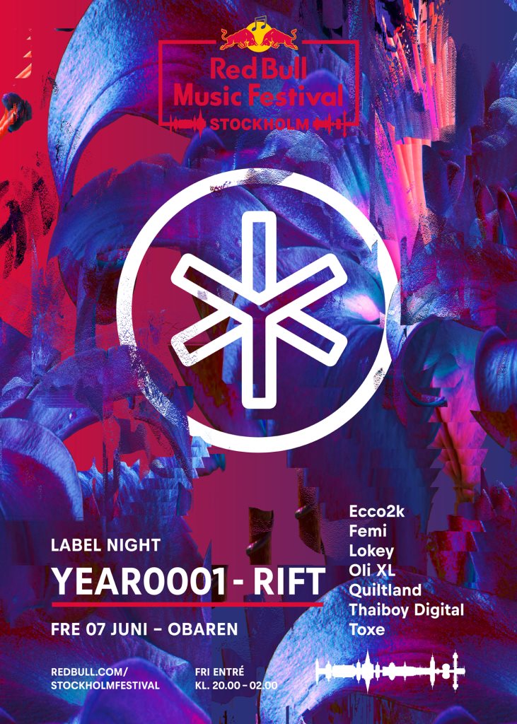 Red Bull Music Festival Stockholm presents Year0001 - Rift at Obaren,  Stockholm