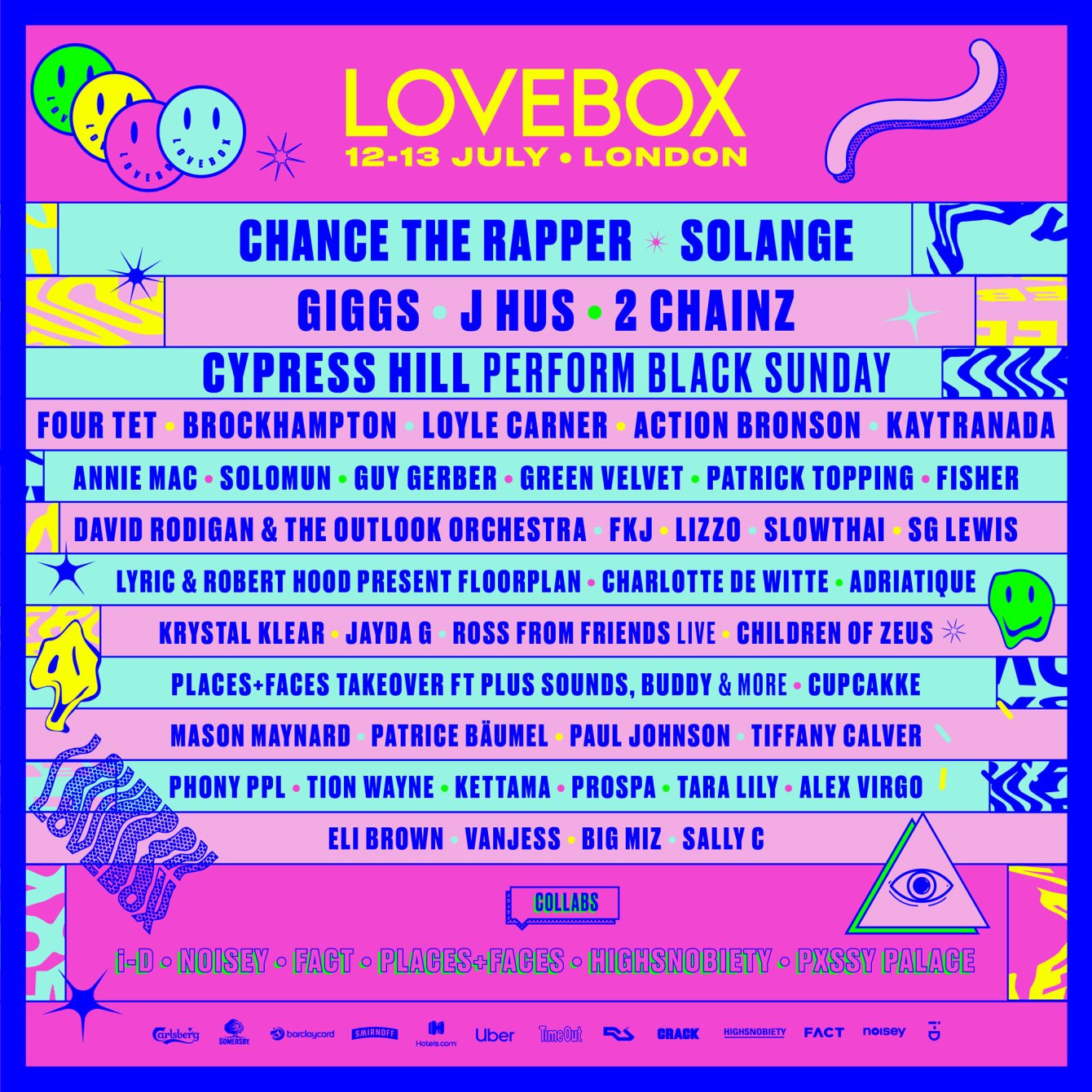 Lovebox 2019 at Gunnersbury Park, London