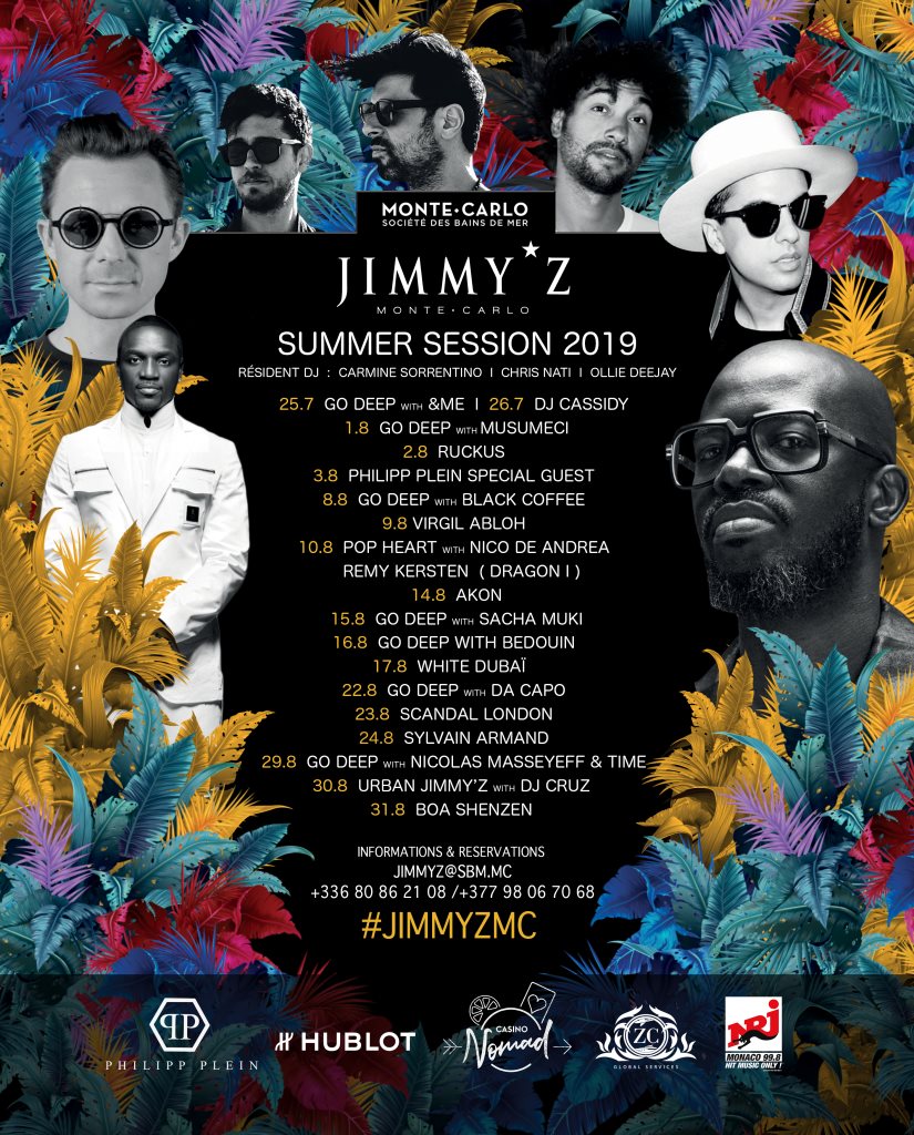 Jimmy'Z GO Deep x DA Capo at Jimmy'z Monte-Carlo, Monaco