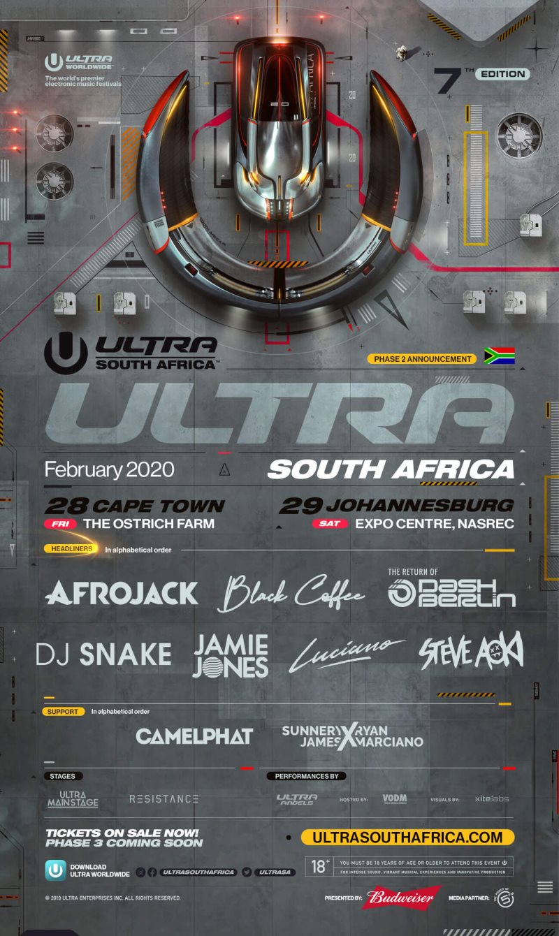 Ultra South Africa at Johannesburg Expo Centre, Johannesburg