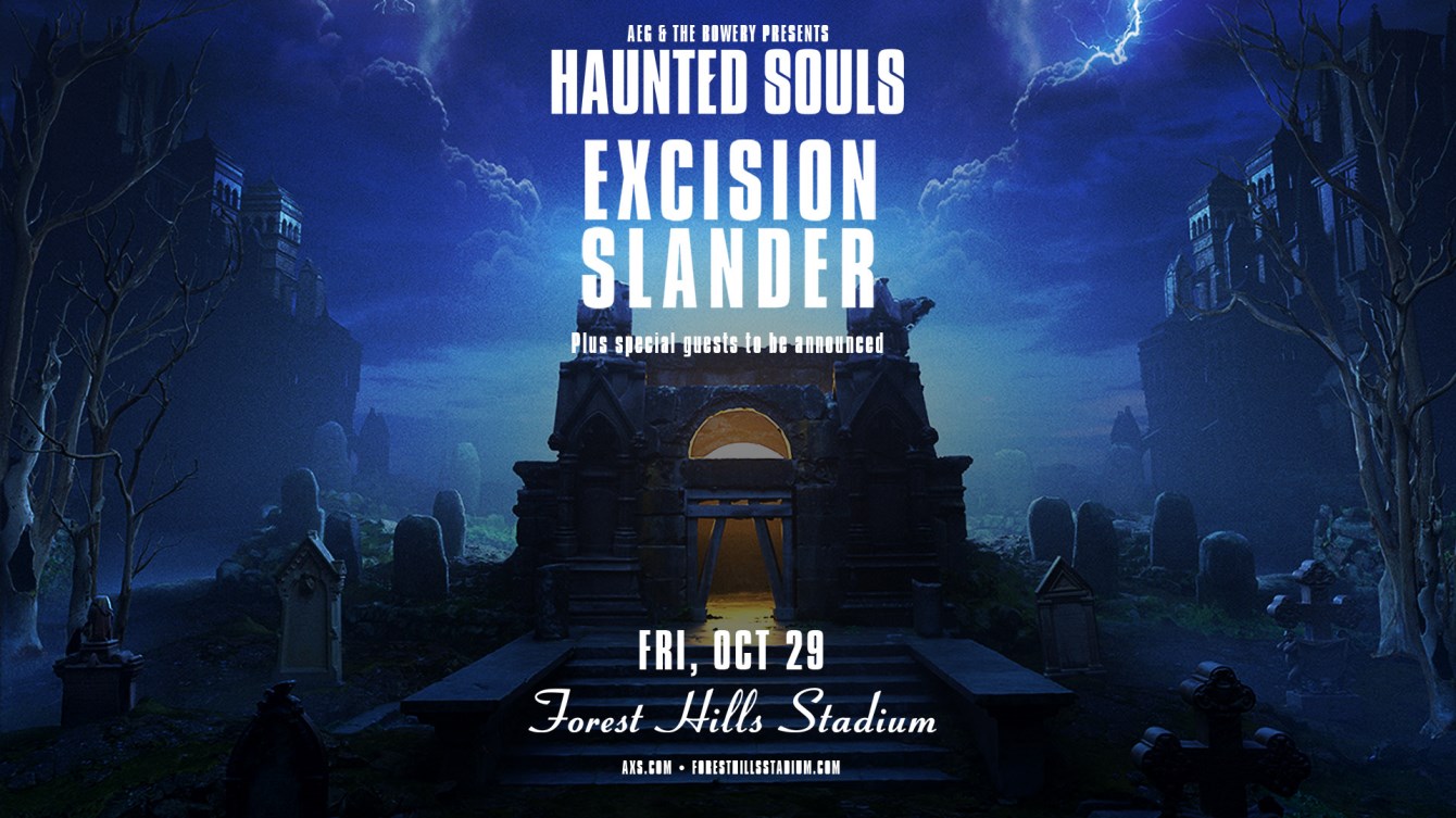 Excision & Slander at Forest Hills Stadium, New York City