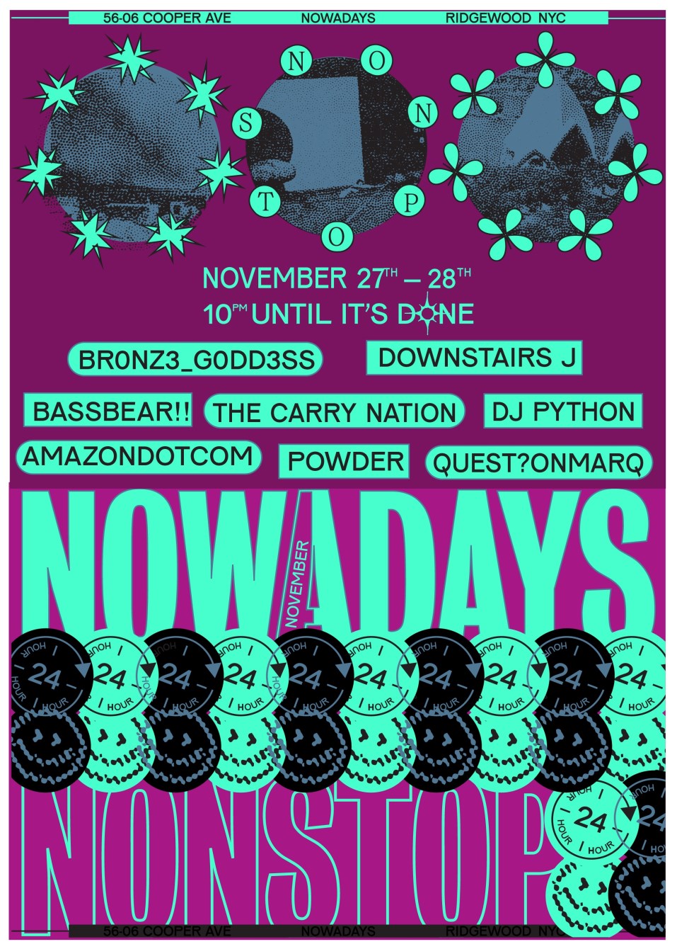 Nowadays Nonstop / Tickets Available at Door / Vax Proof Required