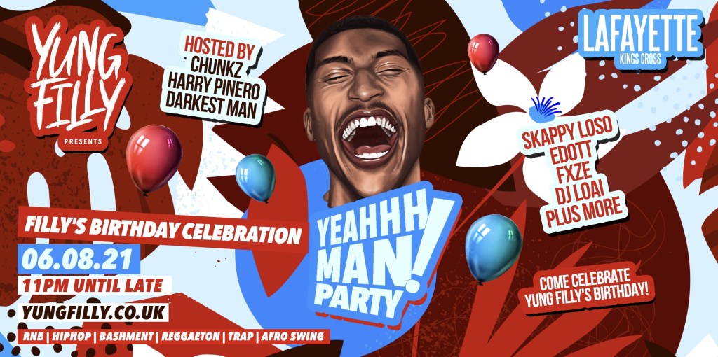 Yung Filly Presents The Yeahhhman Party At Lafayette London London Ra