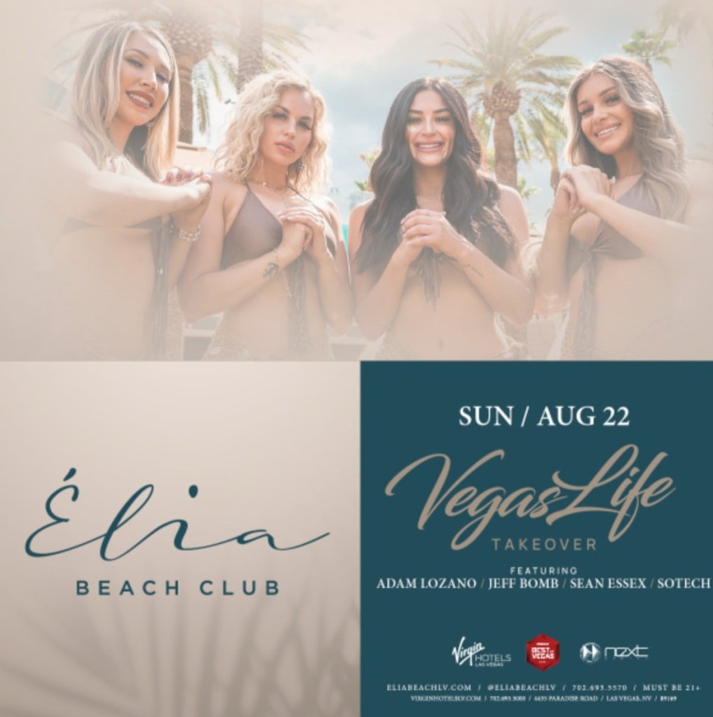 Elia Beach Club Las Vegas  Booking, Info & Next Events