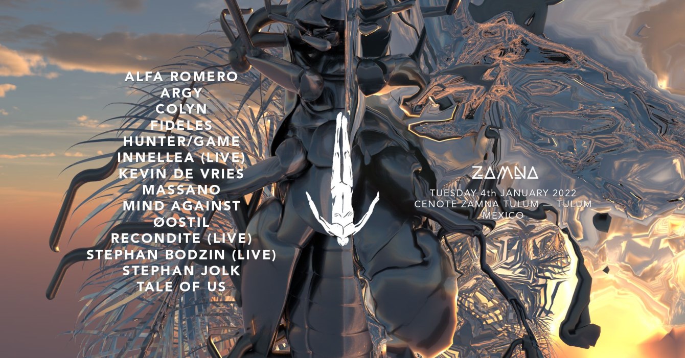 Zamna Tulum - Afterlife Tulum full lineup.