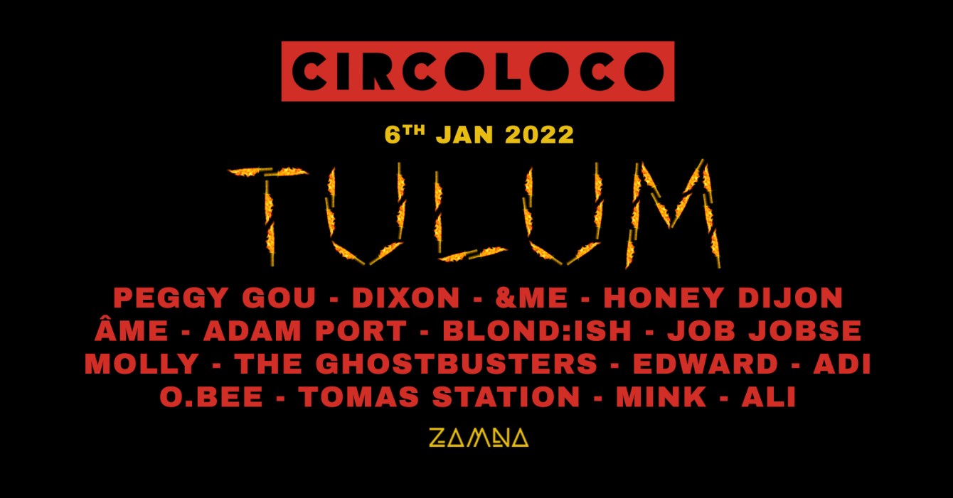 Afterlife Tulum - 6th January 2024, Zamna Tulum, January 6 to January 7