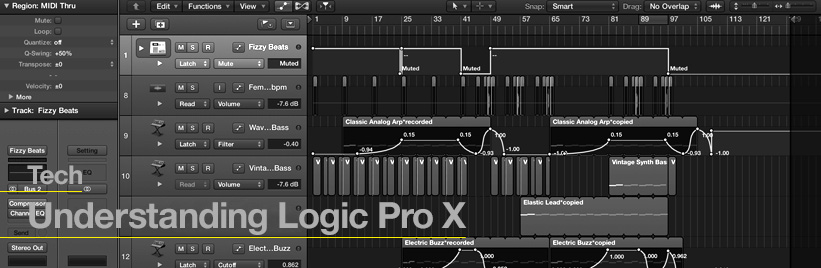 Logic Pro Xを理解する · Feature RA