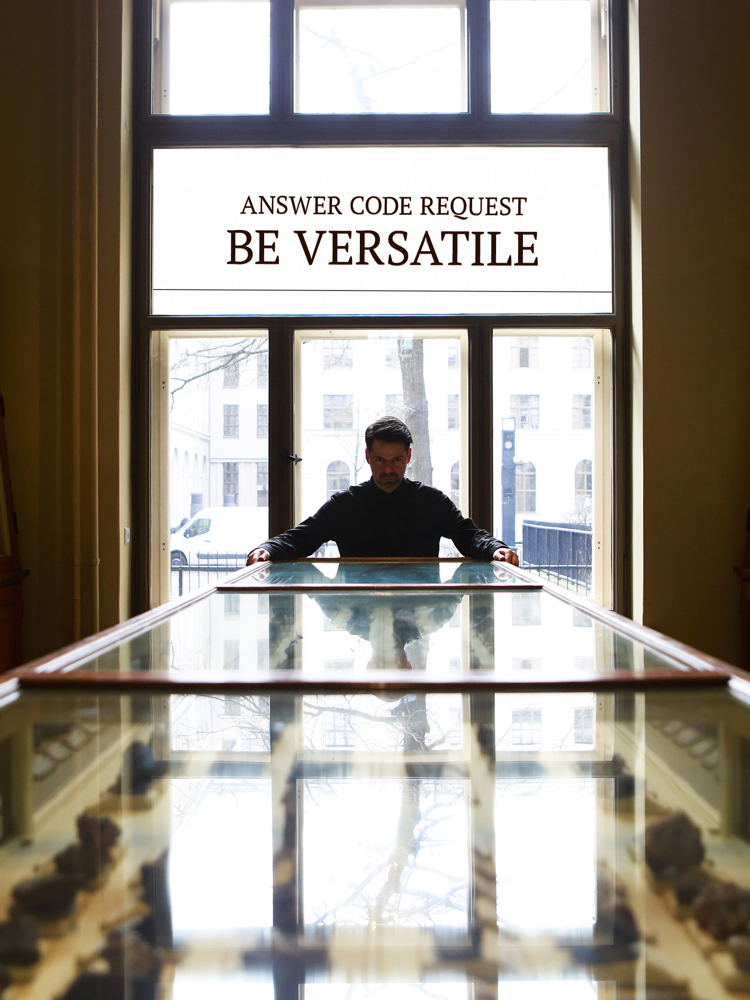 Answer Code Request: Be versatile