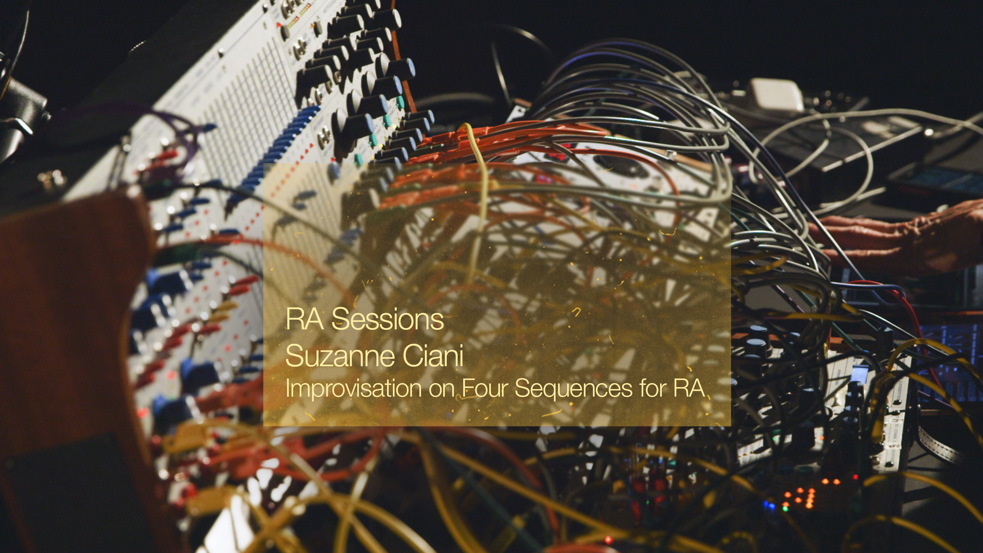 Suzanne Ciani · Artist Profile
