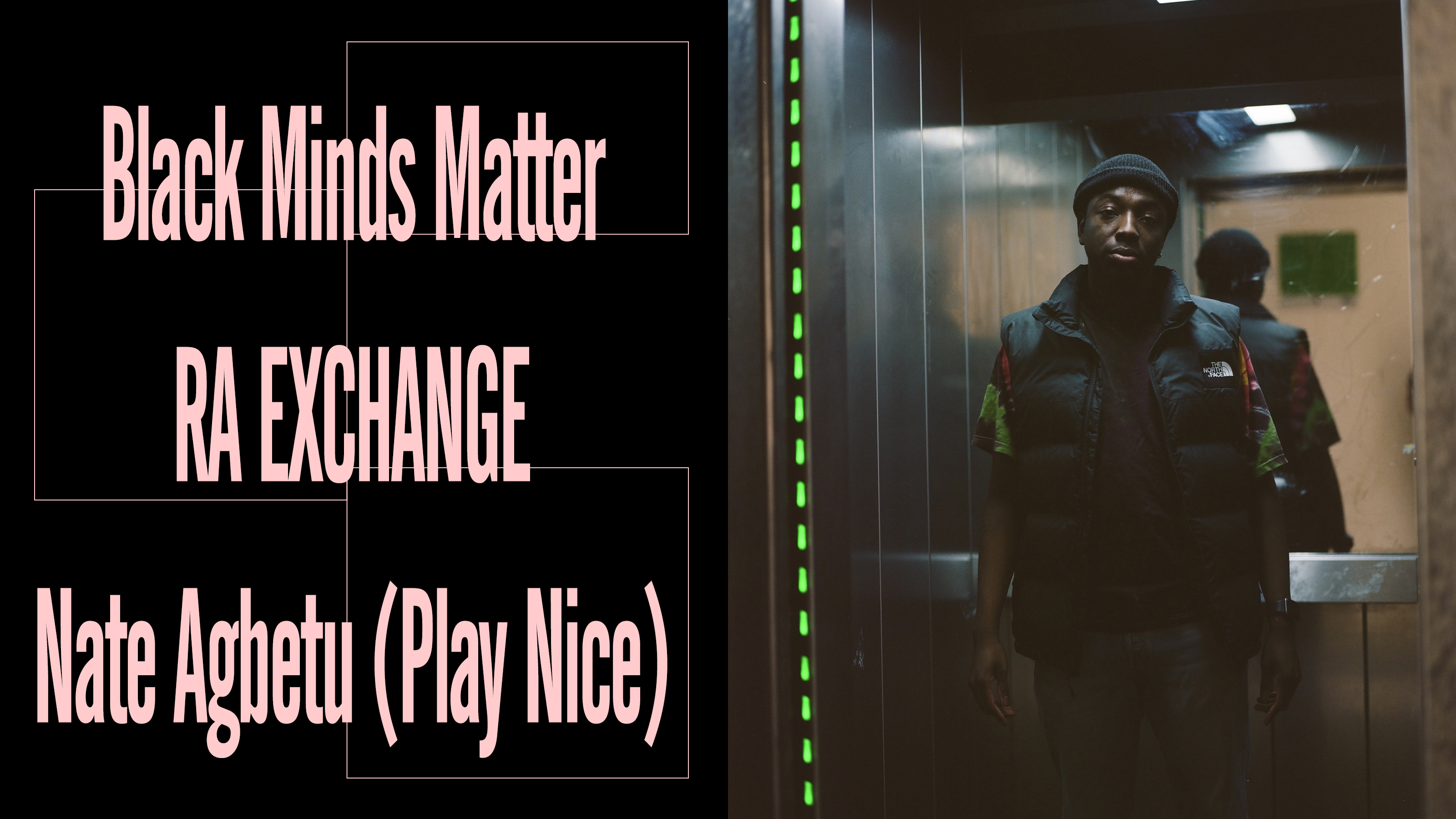 Black Minds Matter UK x RA Exchange: Nate Agbetu (Play Nice)