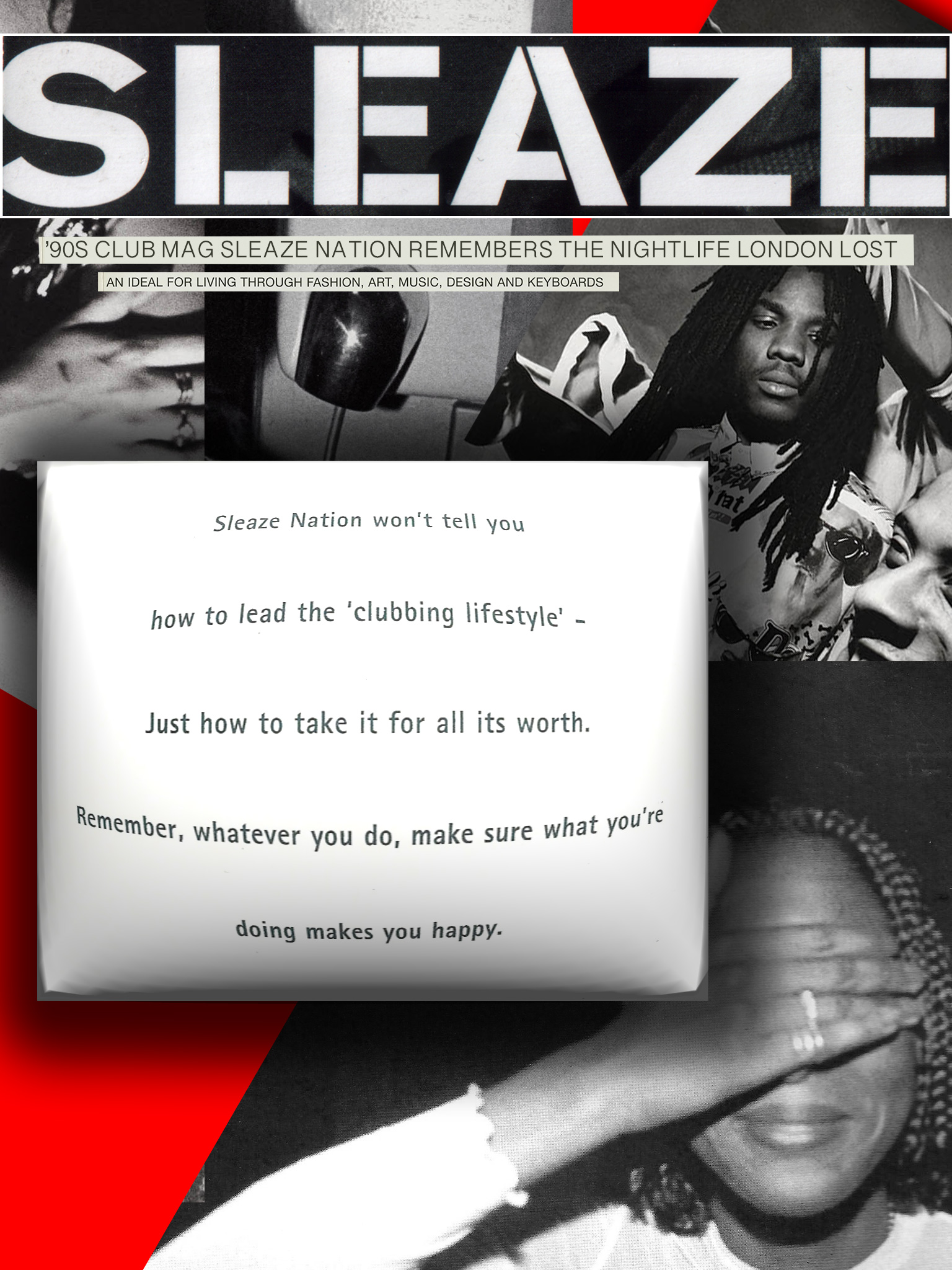 '90s Club Mag Sleaze Nation Remembers the Nightlife London Lost