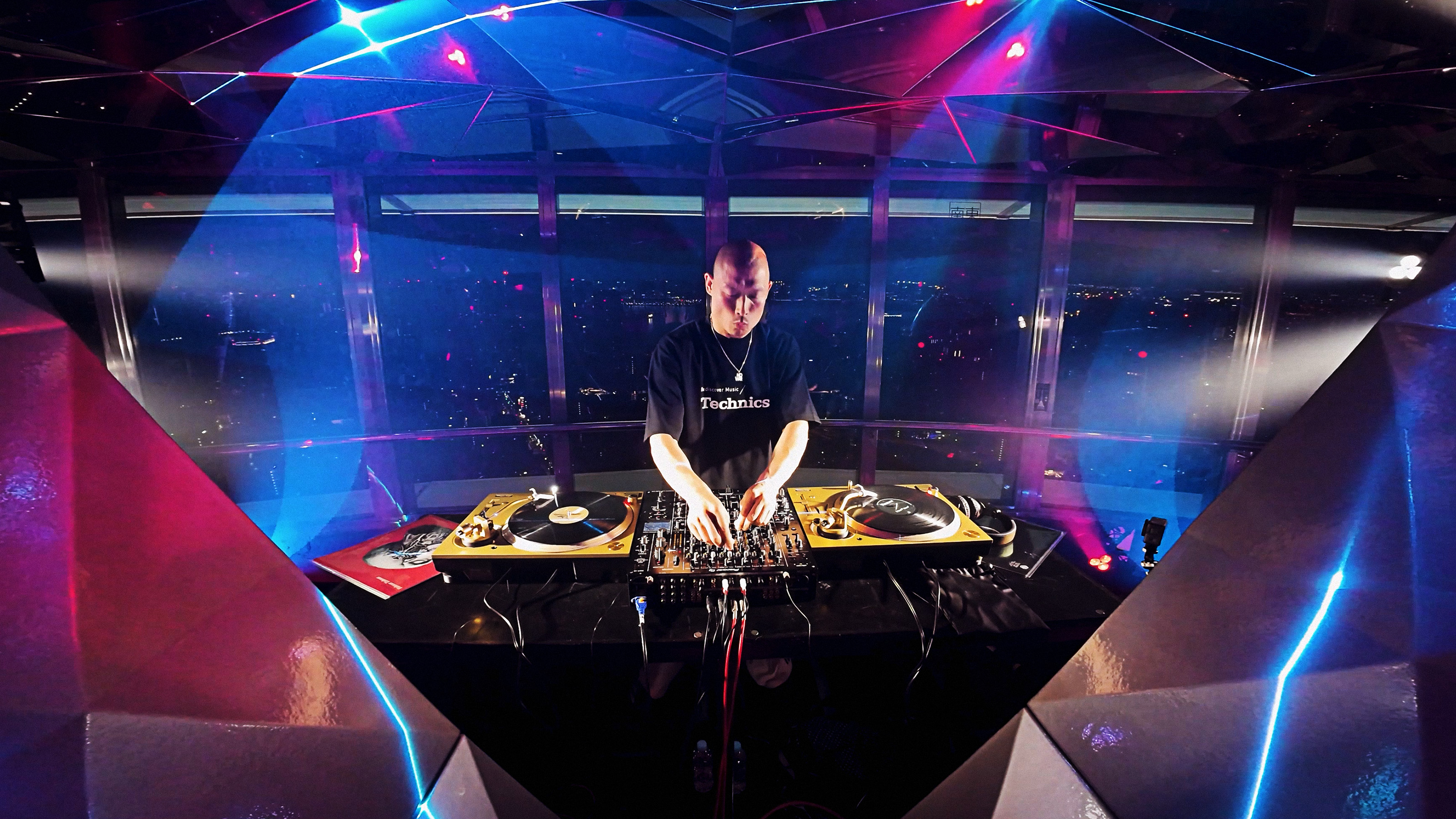 Watch Yusuke Yukimatsu DJ a Technics Set Atop Tokyo Tower